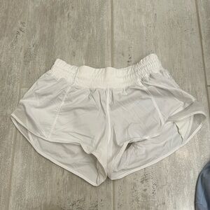 Lululemon Hotty Hot Shorts White 2.5